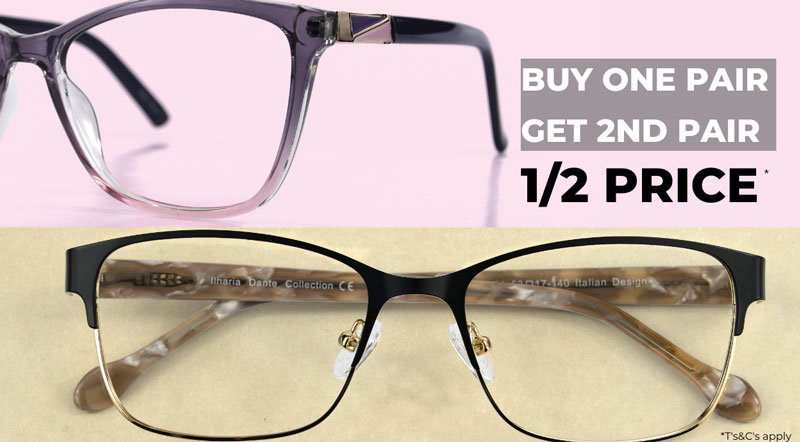 buy 1 get 2nd 1/2 price